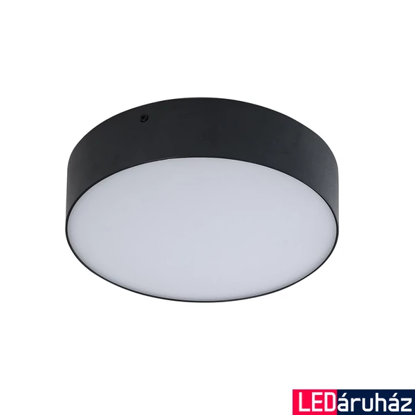 Azzardo Monza mennyezeti lámpa, fekete, 3000K melegfehér, beépített LED, 20W, 1680 lm, AZ-2263