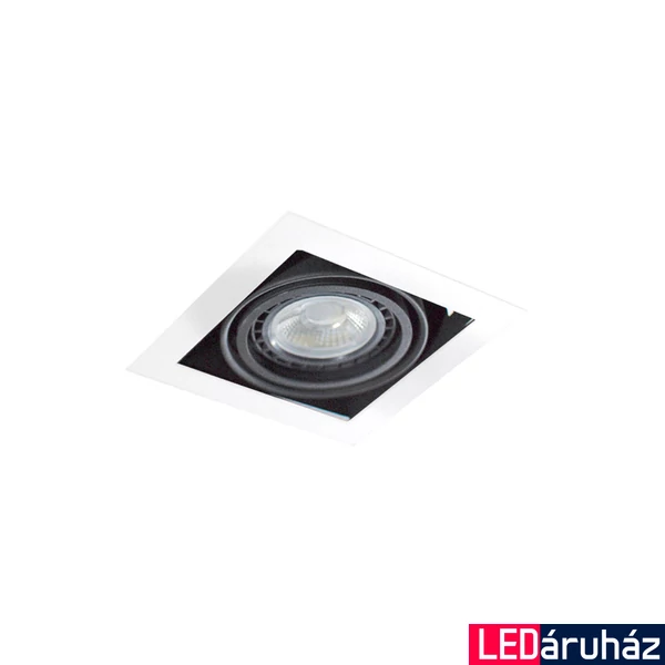 Azzardo Nova beépíthető lámpa, fekete, GU10, 1x50W, AZ-2871