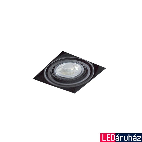 Azzardo Nova beépíthető lámpa, fekete, GU10, 1x50W, AZ-2872