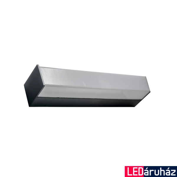 Azzardo Peter fürdőszobai fali lámpa, fekete, 4000K természetes fehér, beépített LED, 12W, 800 lm, AZ-2615