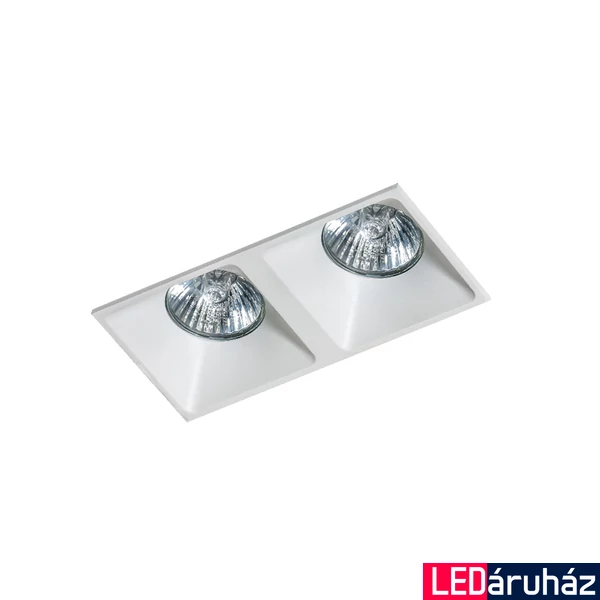 Azzardo Pio beépíthető lámpa, fehér, GU10, 2x50W, AZ-1719