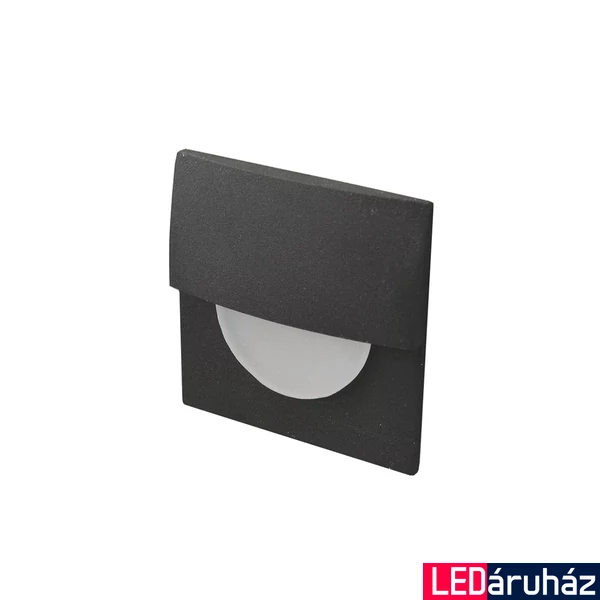 Azzardo Sane beépíthető lámpa, fekete, 3000K melegfehér, beépített LED, 1W, 85 lm, AZ-2765