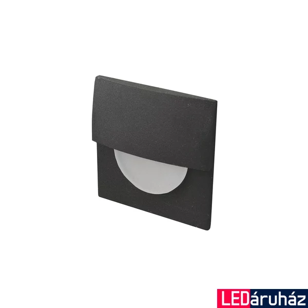 Azzardo Sane beépíthető lámpa, fekete, 3000K melegfehér, beépített LED, 2W, 170 lm, AZ-2768