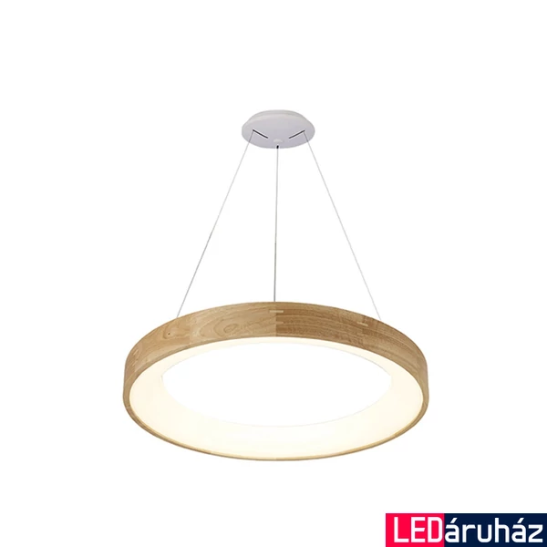 Azzardo Silvam 1 ágú függeszték, barna, Beépített LED, 1x30W, 2550 lm, AZ-3344