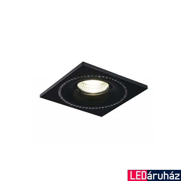 Azzardo Simon beépíthető lámpa, fekete, GU10, 1x50W, AZ-1615