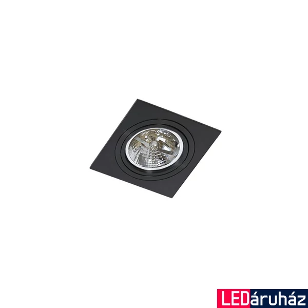 Azzardo Siro beépíthető lámpa, fekete, GU10, 1x50W, AZ-2805