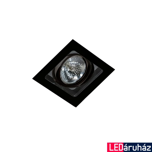 Azzardo Sisto beépíthető lámpa, fekete, GU10, 1x50W, AZ-2810