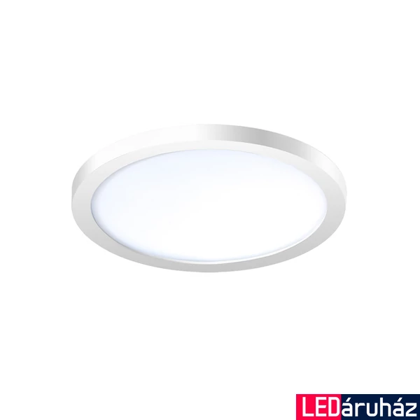 Azzardo Slim fürdőszobai mennyezeti lámpa, fehér, 4000K természetes fehér, beépített LED, 12W, 1000 lm, AZ-2842