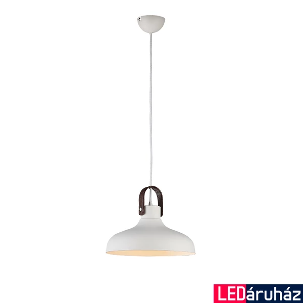Azzardo Tessio 1 ágú függeszték, fehér, E27, 1x42W, AZ-1289