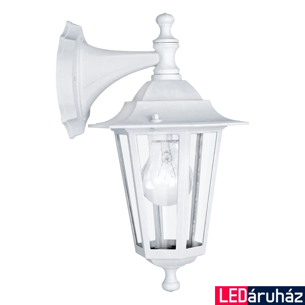 Eglo 22462 Laterna 5 kültéri fali lámpa, fehér, E27 foglalattal, max. 1x60W, IP44