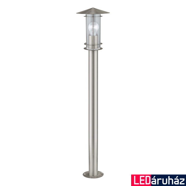 Eglo 30188 Lisio kültéri állólámpa, rozsdamentes acél (inox), E27 foglalattal, max. 1x60W, IP44