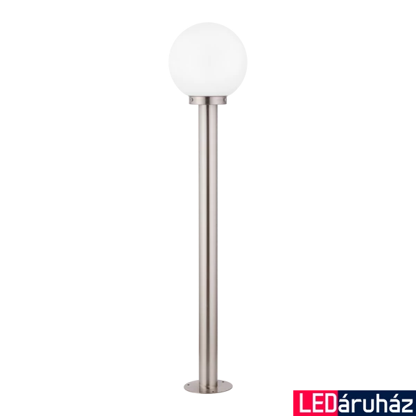 Eglo 30207 Nisia kültéri állólámpa, rozsdamentes acél (inox), E27 foglalattal, max. 1x60W, IP44