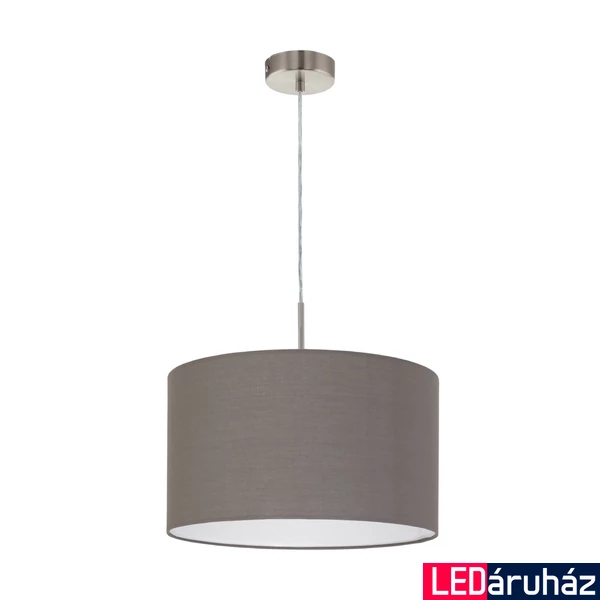 Eglo 31574 Pasteri 1 ágú függeszték, barna, E27 foglalattal, max. 1x60W, IP20