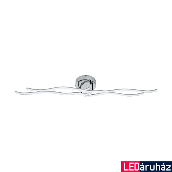 Eglo 31996 Roncade fali/mennyezeti lámpa, króm, 4500 lm, 3000K melegfehér, beépített LED, 32W, IP20