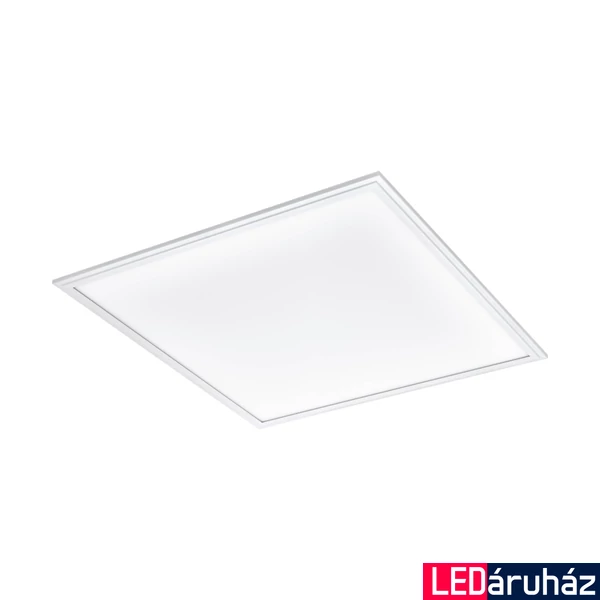 Eglo 32813 Salobrena 1 LED panel, fehér, szögletes, 4300 lm, 4000K természetes fehér, beépített LED, 40W, IP20, 595x595 mm