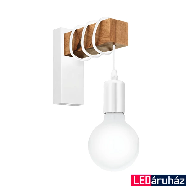 Eglo 33162 Townshend fali lámpa, fehér, E27 foglalattal, max. 1x10W, IP20