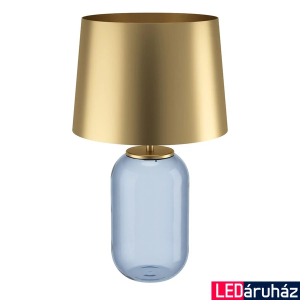 Eglo 390064 Cuite asztali lámpa, üveg lámpatalppal, matt réz burával, zsinórkapcsolóval, réz, E27 foglalattal, max. 1x40W, IP20
