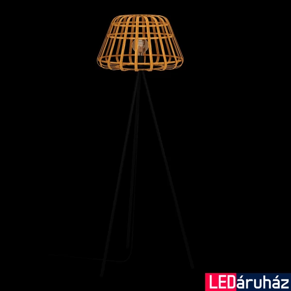 Eglo 390155 Montezuelo állólámpa, bambusz, E27 foglalattal, max. 1x40W, IP20