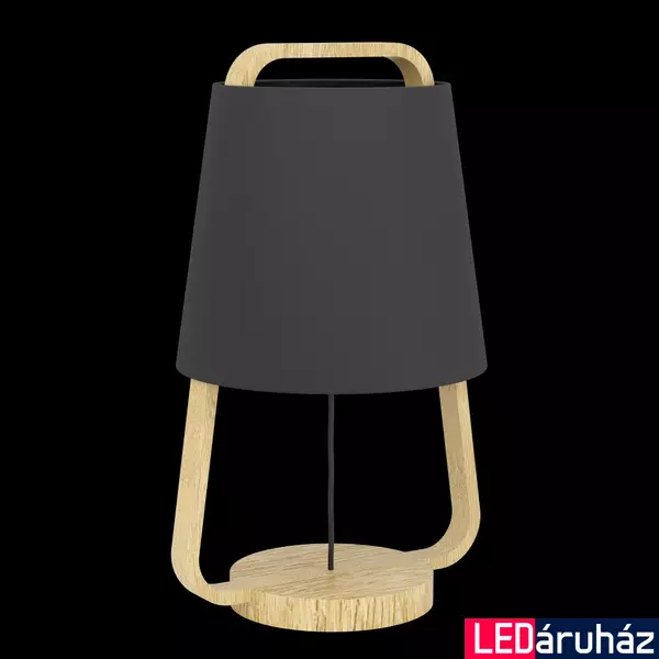 Eglo 390187 Camaloza asztali lámpa, fekete, E27 foglalattal, max. 1x40W, IP20