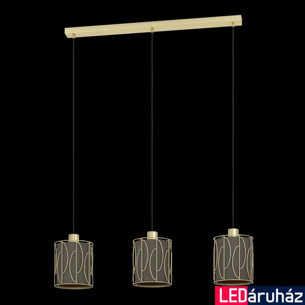 Eglo 390207 Corojal függeszték, arany, E27 foglalattal, max. 3x40W, IP20