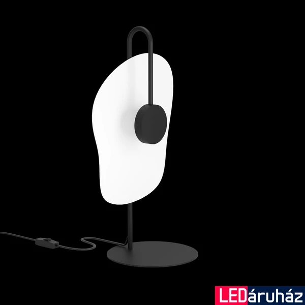 Eglo 390208 Larderia asztali lámpa, fekete, 540 lm, 3000K melegfehér, LED foglalattal, max. 5,4W, IP20