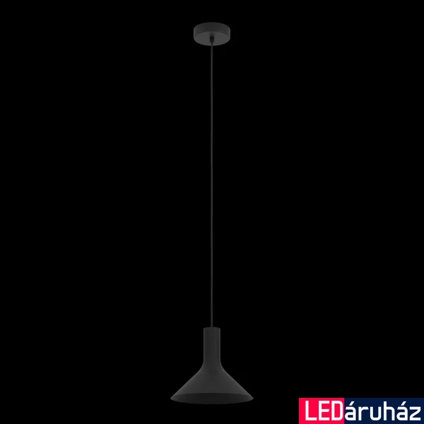 Eglo 390218 Morescana 1 ágú függeszték, fekete, E27 foglalattal, max. 1x28W, IP20