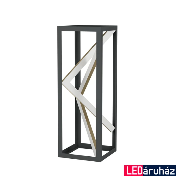 Eglo 390418 Penela asztali lámpa, fekete, 2400 lm, 2700K-6500K szabályozható, beépített LED, 21W, IP20