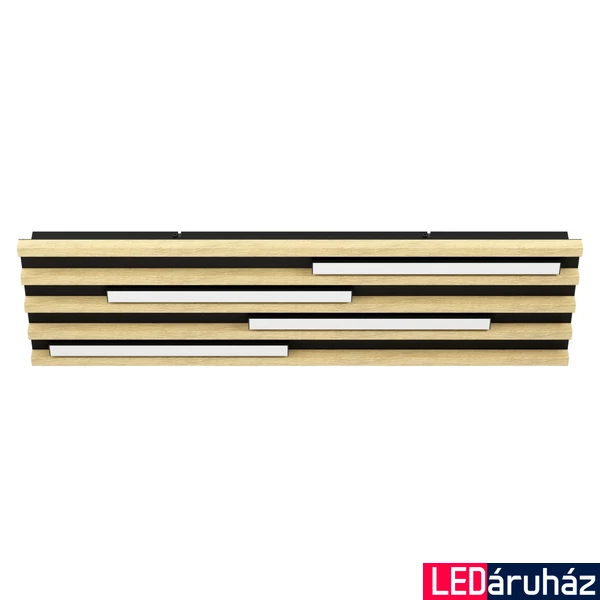 Eglo 390428 Marreira mennyezeti lámpa, fa, 4400 lm, 3000K melegfehér, beépített LED, 4x9W, IP20