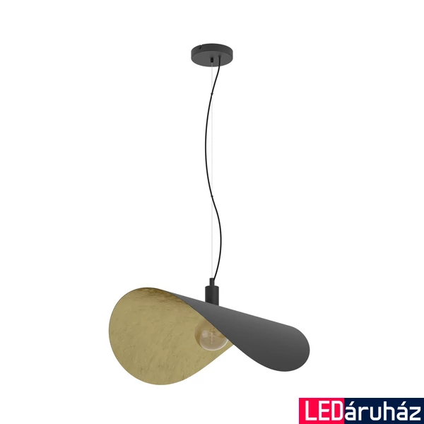 Eglo 390429 Saceda függeszték, fekete, E27 foglalattal, max. 1x60W, IP20