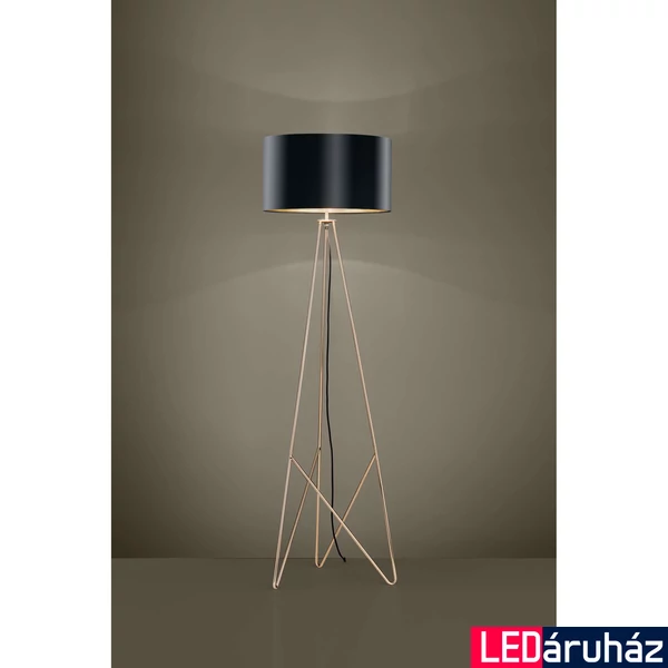 Eglo 39229 Camporale állólámpa, fekete, E27 foglalattal, max. 1x60W, IP20
