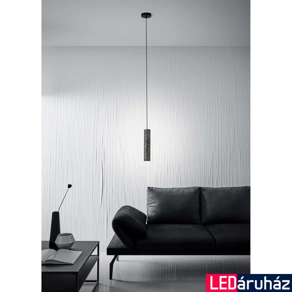 Eglo 39821 Mentalona 1 ágú függeszték, antracit, GU10 foglalattal, max. 1x4,5W, IP20
