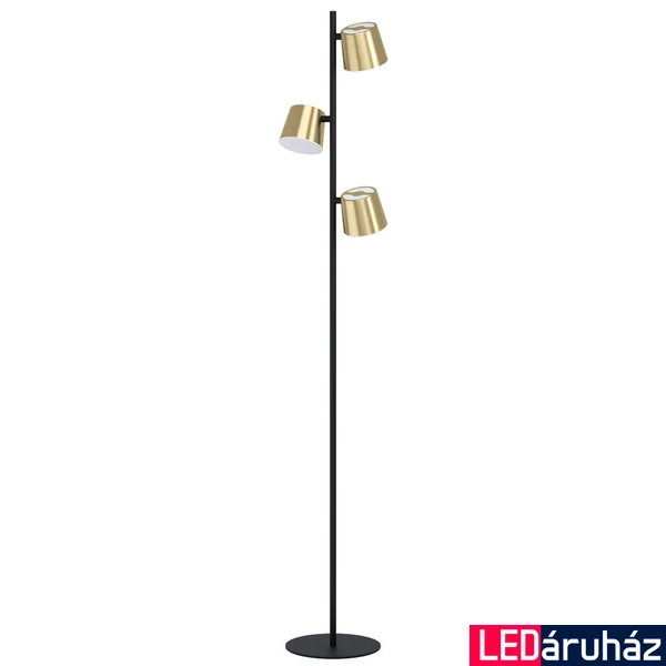 Eglo 39987 Altamira állólámpa, csiszolt felület, zsinórkapcsolóval, réz, GU10 foglalattal, max. 3x4,6W, IP20