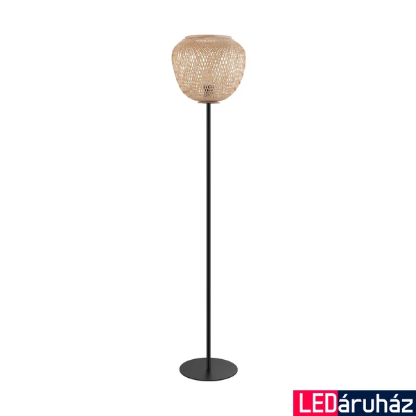 Eglo 43264 Dembleby állólámpa, fa, E27 foglalattal, max. 1x40W, IP20