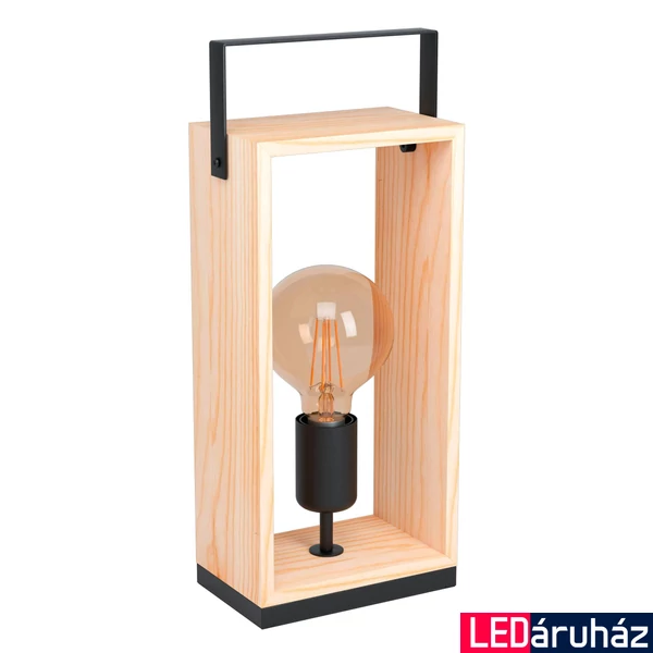 Eglo 43415 Famborough asztali lámpa, fa, E27 foglalattal, max. 1x40W, IP20