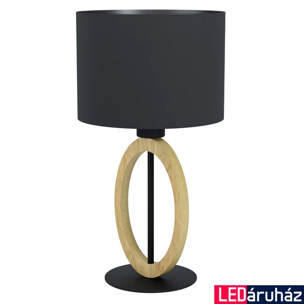 Eglo 43569 Basildon 1 asztali lámpa, fekete, E27 foglalattal, max. 1x40W, IP20
