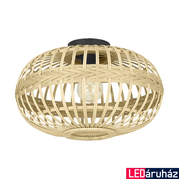 Eglo 43723 Amsfield mennyezeti lámpa, fonott, bambusz, barna, E27 foglalattal, max. 1x40W