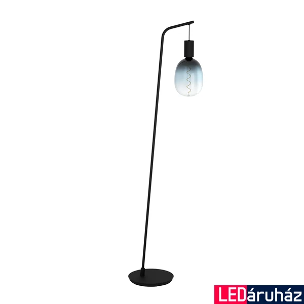 Eglo 43758 Cranley állólámpa, fényforrás nélkül, fekete, E27 foglalattal, max. 1x40W, IP20