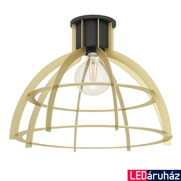 Eglo 43766 Stillington mennyezeti lámpa, fekete díszítéssel, arany, E27 foglalattal, max. 1x40W, IP20