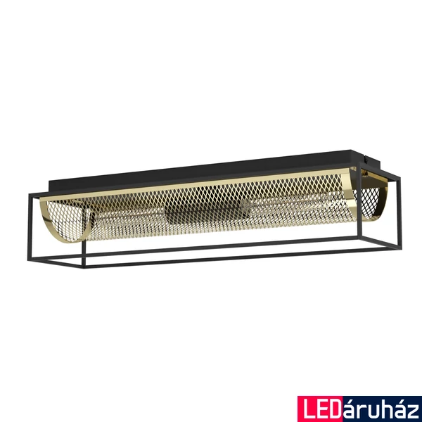 Eglo 43787 Nohales mennyezeti lámpa, fekete, E27 foglalattal, max. 2x40W, IP20