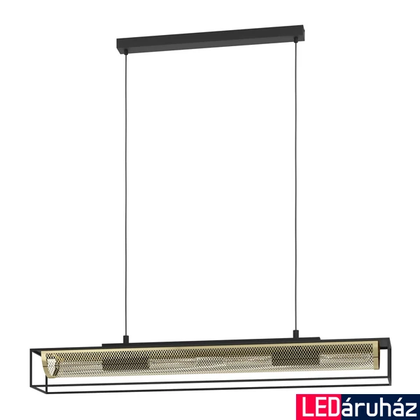 Eglo 43788 Nohales függeszték, fekete, E27 foglalattal, max. 4x40W, IP20