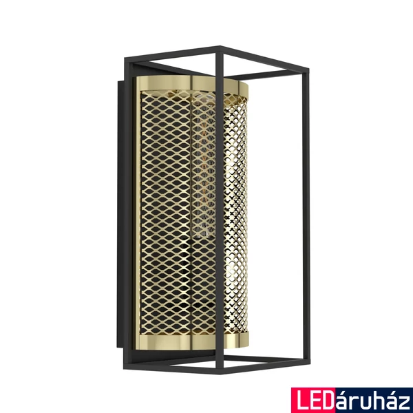 Eglo 43789 Nohales fali lámpa, fekete, E27 foglalattal, max. 1x40W, IP20