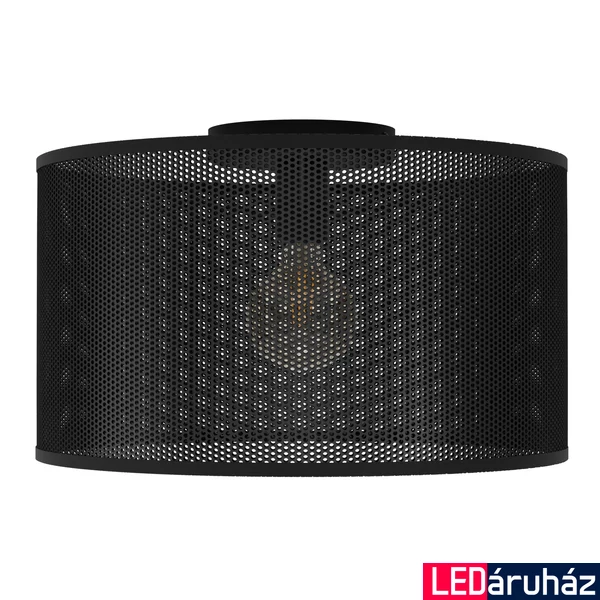 Eglo 43794 Manby mennyezeti lámpa, 1db foglalattal, rácsos, fekete, E27 foglalattal, max. 1x40W, IP20