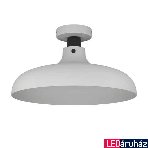 Eglo 43842 Matlock mennyezeti lámpa, fekete lámpatesttel, szürke, E27 foglalattal, max. 1x40W, IP20