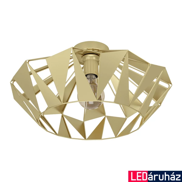 Eglo 43908 Carlton mennyezeti lámpa, arany, E27 foglalattal, max. 1x60W, IP20