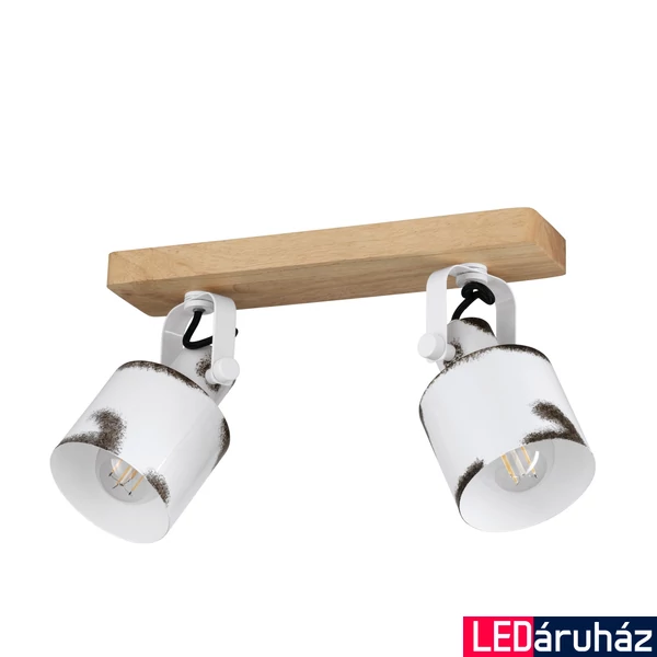 Eglo 43922 Kilburn mennyezeti lámpa, fa, E27 foglalattal, max. 2x40W, IP20