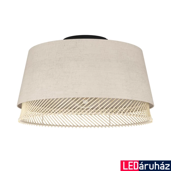 Eglo 43974 Tabley mennyezeti lámpa, fekete, E27 foglalattal, max. 1x40W, IP20
