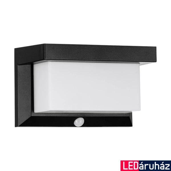 Eglo 48968 Utrera kültéri fali lámpa, szolár, fekete, 800 lm, SOLAR-beépített LED, 32x0,12W, IP44
