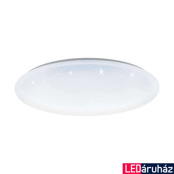 Eglo 900002 Totari-Z mennyezeti lámpa, 56cm átmérő, csillogós, fehér, 3600 lm, 2700K-6500K szabályozható, beépített LED, 4x8,1W, IP20