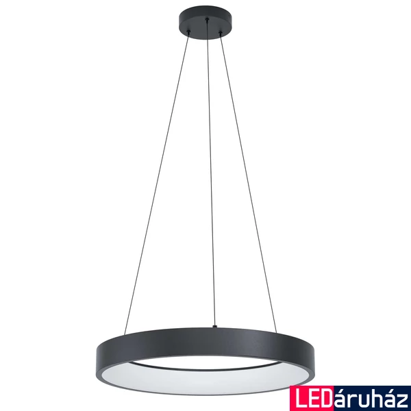 Eglo 900068 Marghera-Z 1 ágú függeszték, fekete, 3200 lm, 2700K-6500K szabályozható, beépített LED, 27W, IP20