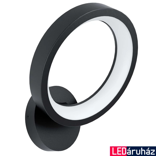 Eglo 900069 Marghera-Z fali lámpa, fekete, 1900 lm, 2700K-6500K szabályozható, beépített LED, 16W, IP20